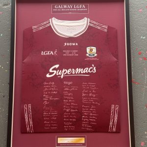 Limited-Edition Framed 2026 Champions Jersey